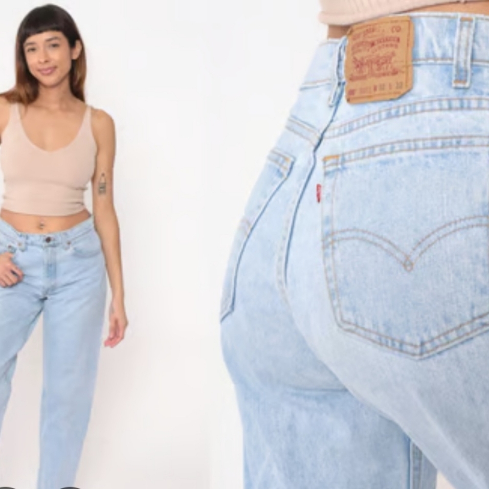 Vintage 550 Levi's Relaxed Fit Tapered Leg Jeans